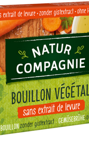 BULION - KOSTKI WARZYWNE BEZ DODATKU CUKRÓW I DROŻDŻY BIO (8 x 10,5 g) 84 g - NATUR COMPAGNIE