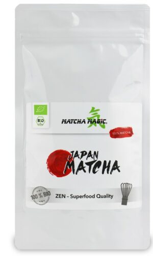 HERBATA ZIELONA MATCHA JAPOŃSKA BIO 100 g - MATCHA MAGIC