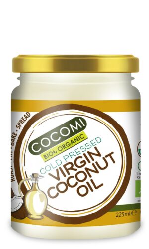 OLEJ KOKOSOWY VIRGIN BIO 225 ml - COCOMI