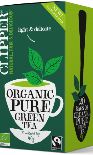 HERBATA ZIELONA FAIR TRADE BIO (20 x 2 g) 40 g - CLIPPER