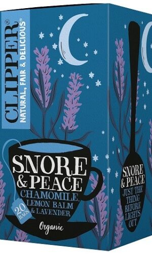 HERBATKA Z MELISĄ I LAWENDĄ (SNORE & PEACE) BIO (20 x 1,5 g) 30 g - CLIPPER