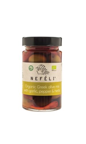 OLIWKI MIX BEZ PESTEK W ZALEWIE BIO 295 g (140 g) - NEFELI