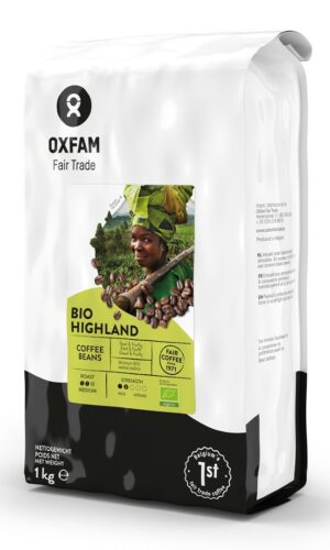 KAWA ZIARNISTA ARABICA/ROBUSTA WYSOKOGÓRSKA FAIR TRADE BIO 1 kg - OXFAM