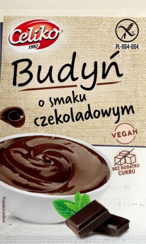 BUDYŃ O SMAKU CZEKOLADOWYM BEZGLUTENOWY 40 g - CELIKO