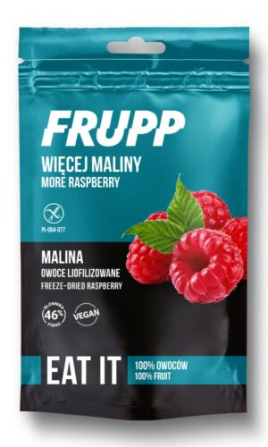 MALINY LIOFILIZOWANE BEZGLUTENOWE 15 g - CELIKO (FRUPP)