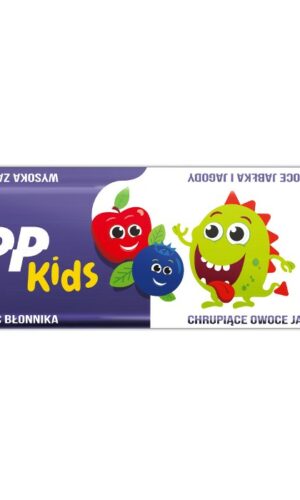 BATON DLA DZIECI LIOFILIZOWANY JABŁKO - JAGODA BEZGLUTENOWY 9 g - CELIKO (FRUPP KIDS)