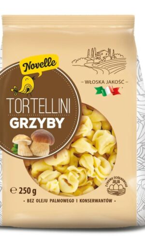 TORTELLINI Z GRZYBAMI 250 g - NOVELLE