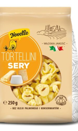 TORTELLINI Z SEREM 250 g - NOVELLE