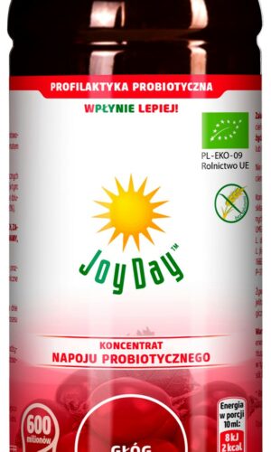 KONCENTRAT NAPOJU PROBIOTYCZNEGO GŁÓG BEZGLUTENOWY BIO 500 ml - JOY DAY