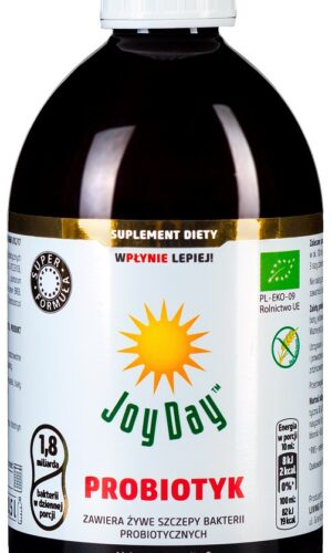 PROBIOTYK BEZGLUTENOWY BIO 500 ml - JOY DAY