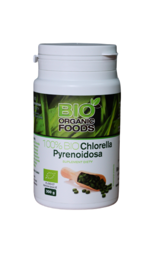 CHLORELLA PYRENOIDOSA BIO (250 mg) 1200 TABLETEK - BIO ORGANIC FOODS