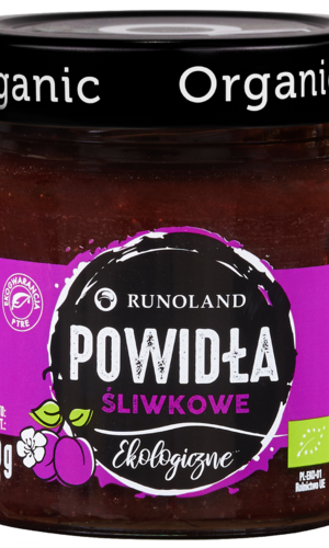 POWIDŁA ŚLIWKOWE BIO 230 g - RUNOLAND