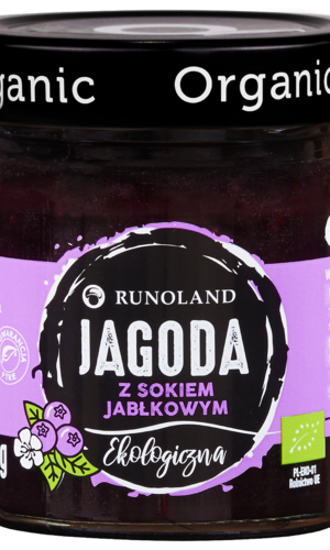 SŁODKA PRZEKĄSKA JAGODA BIO 200 g - RUNOLAND