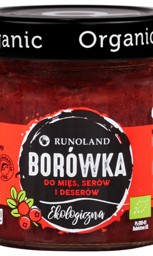BORÓWKA DO MIĘS, SERÓW I DESERÓW BIO 200 g - RUNOLAND