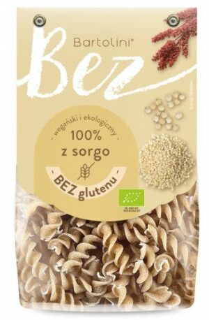MAKARON (Z SORGO) ŚWIDERKI BEZGLUTENOWY BIO 250 g - BARTOLINI