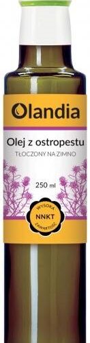 OLEJ Z OSTROPESTU PLAMISTEGO TŁOCZONY NA ZIMNO 250 ml - OLANDIA