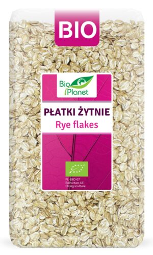PŁATKI ŻYTNIE BIO 600 g - BIO PLANET