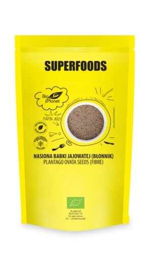 NASIONA BABKI JAJOWATEJ (BŁONNIK) BIO 250 g - BIO PLANET