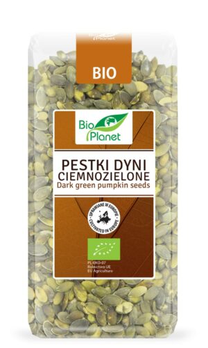 PESTKI DYNI CIEMNOZIELONE (UPRAWIANE W EUROPIE) BIO 350 g - BIO PLANET