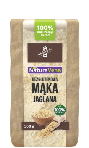 MĄKA JAGLANA BEZGLUTENOWA 500 g - NATURAVENA