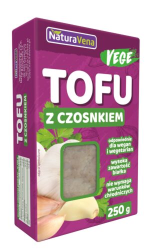 TOFU Z CZOSNKIEM 250 g - NATURAVENA