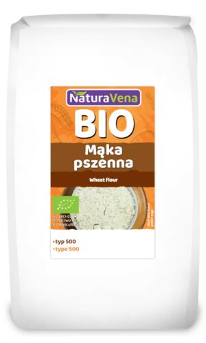 MĄKA PSZENNA JASNA TYP 500 BIO 1 kg - NATURAVENA