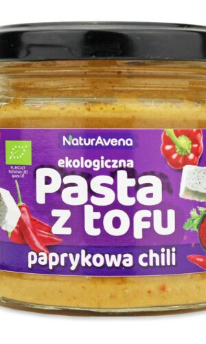 PASTA Z TOFU Z PAPRYKĄ CHILI BIO 185 g - NATURAVENA