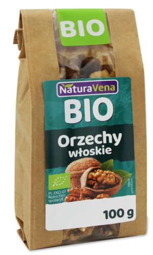 ORZECHY WŁOSKIE BIO 100 g - NATURAVENA