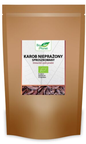 KAROB NIEPRAŻONY SPROSZKOWANY BIO 400 g - BIO PLANET