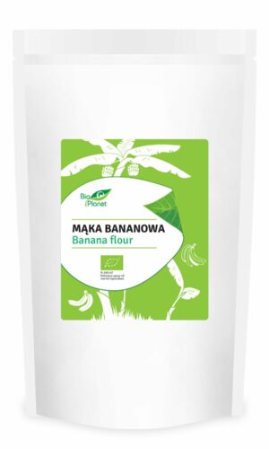 MĄKA BANANOWA BIO 500 g - BIO PLANET