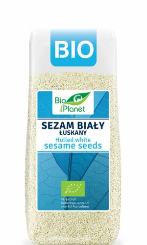 SEZAM BIAŁY ŁUSKANY BIO 200 g - BIO PLANET