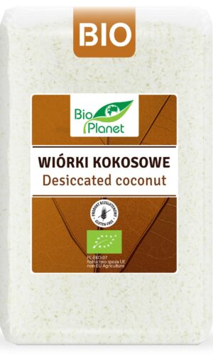 WIÓRKI KOKOSOWE BEZGLUTENOWE BIO 1 kg - BIO PLANET