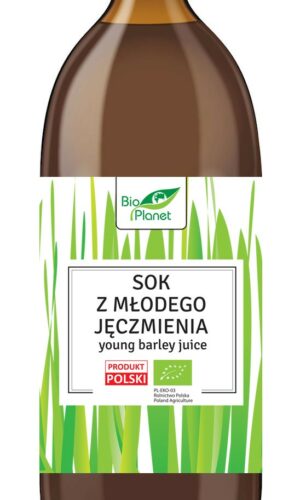 SOK Z MŁODEGO JĘCZMIENIA BIO 500 ml - BIO PLANET