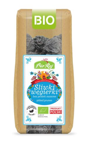 ŚLIWKI WĘGIERKI SUSZONE BIO (POLSKA) 200 g - BIO RAJ