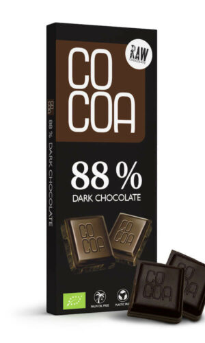 CZEKOLADA GORZKA 88 % BIO 40 g - COCOA