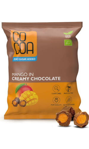 MANGO W CZEKOLADZIE CREAMY BEZ DODATKU CUKRÓW BIO 70 g - COCOA