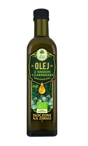 OLEJ Z CZARNUSZKI TŁOCZONY NA ZIMNO BIO 100 ml - DARY NATURY
