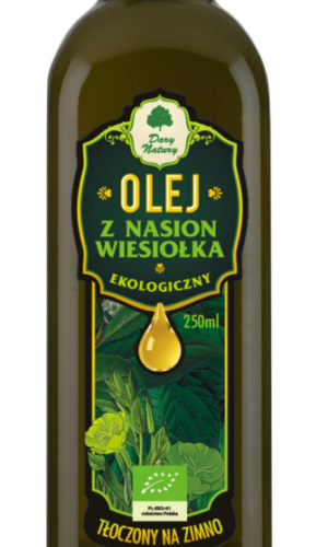 OLEJ Z WIESIOŁKA TŁOCZONY NA ZIMNO BIO 250 ml - DARY NATURY
