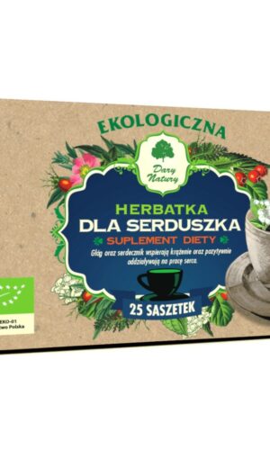 HERBATKA DLA SERDUSZKA BIO (25 x 2 g) 50 g - DARY NATURY