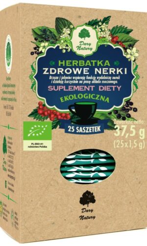 HERBATKA ZDROWE NERKI BIO (25 x 1,5 g) 37,5 g - DARY NATURY