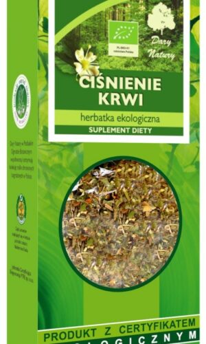 HERBATKA CIŚNIENIE KRWI BIO 50 g - DARY NATURY