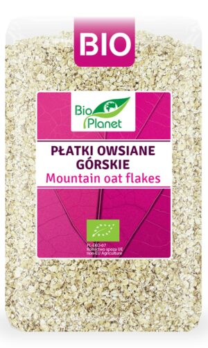 PŁATKI OWSIANE GÓRSKIE BIO 1 kg - BIO PLANET