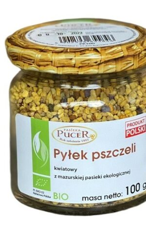 PYŁEK KWIATOWY (PSZCZELI) BIO 100 g - PASIEKA PUCER