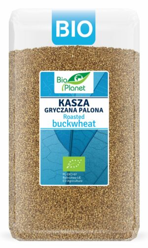 KASZA GRYCZANA PALONA BIO 1 kg - BIO PLANET