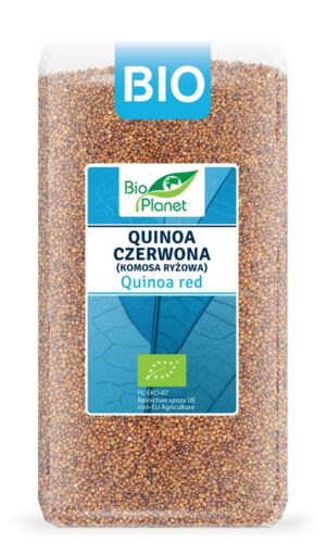 QUINOA CZERWONA (KOMOSA RYŻOWA) BIO 500 g - BIO PLANET