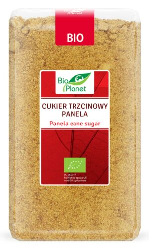 CUKIER TRZCINOWY PANELA BIO 1 kg - BIO PLANET