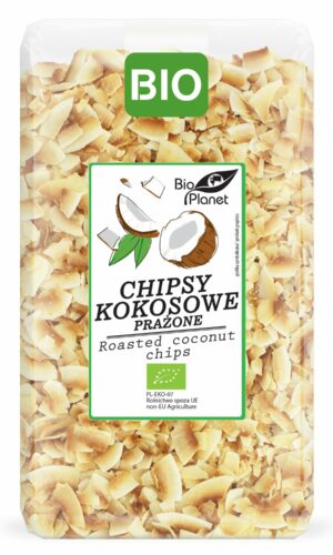 CHIPSY KOKOSOWE PRAŻONE BIO 400 g - BIO PLANET