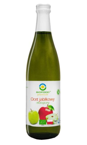 OCET JABŁKOWY 5 % NIEFILTROWANY BIO 500 ml - BIO FOOD