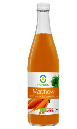 SOK Z MARCHWI KISZONEJ NFC BEZGLUTENOWY BIO 500 ml - BIO FOOD