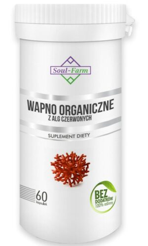 WAPNO ORGANICZNE (800 mg) 60 KAPSUŁEK - SOUL FARM